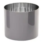 Saigon Edelstahl-Windlicht L cool grey – Hauptansicht