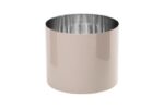 Saigon Edelstahl-Windlicht L sandstone – Produktansicht