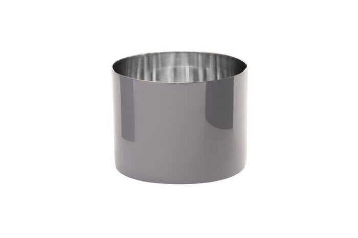 Saigon Edelstahl-Windlicht M cool grey – Produktansicht