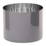 Saigon Edelstahl-Windlicht M cool grey – Hauptansicht