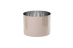 Saigon Edelstahl-Windlicht M sandstone – Produktansicht