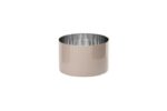 Saigon Edelstahl-Windlicht S sandstone – Produktansicht