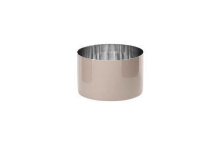 Saigon Edelstahl-Windlicht S sandstone – Produktansicht