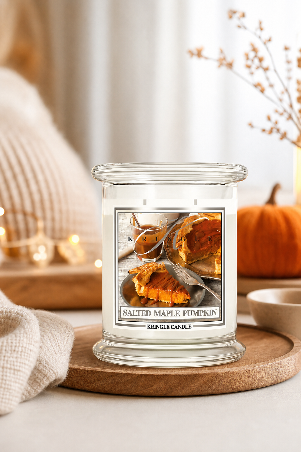 Salted Maple Pumpkin 411g in einer stimmungsvollen Anwendungsszene