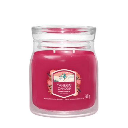 Santa on Skis Medium Jar 368g Rot – Hauptansicht