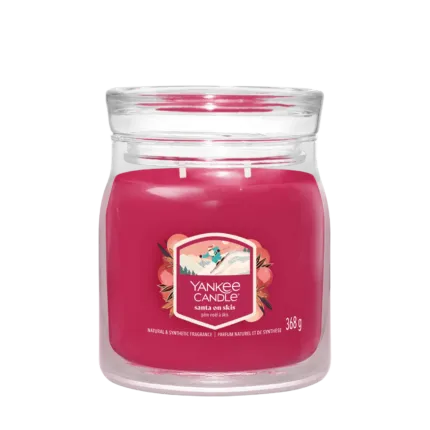Santa on Skis Medium Jar 368g Rot – Hauptansicht
