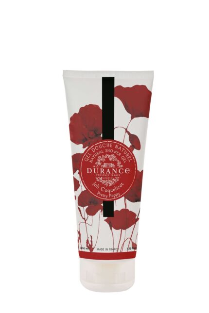 Schöne Mohnblume Duschgel 200ml – Produktansicht