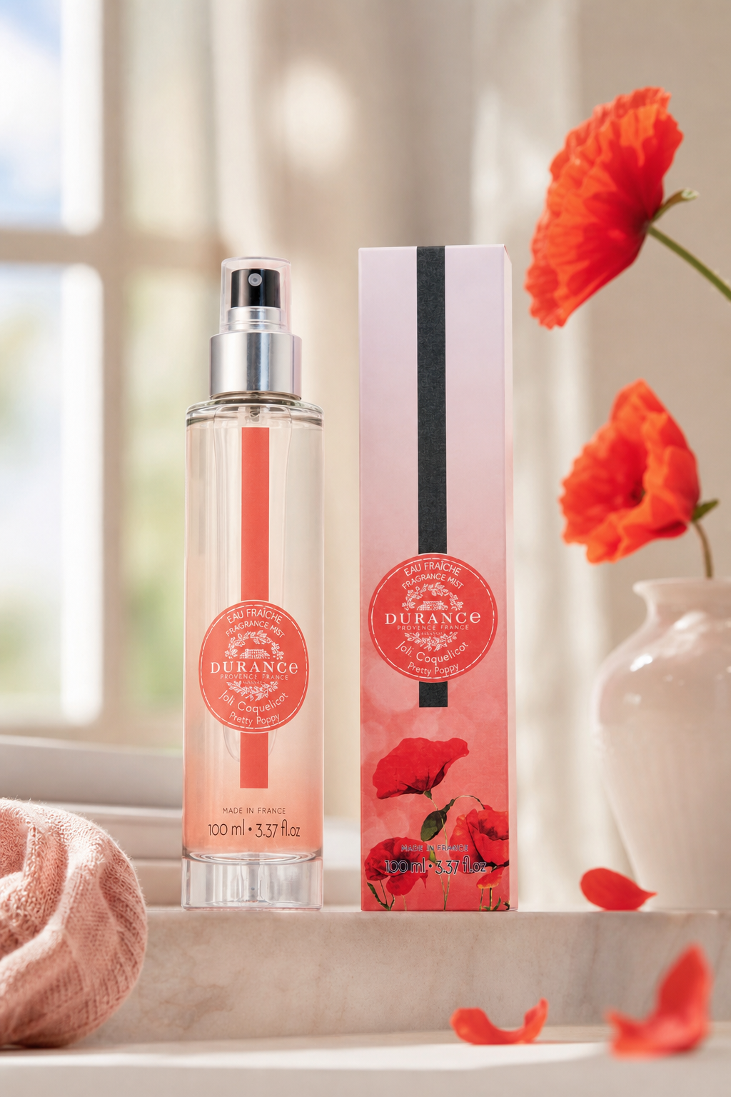 Schöne Mohnblume Eau Fraiche 100ml in einer stimmungsvollen Anwendungsszene