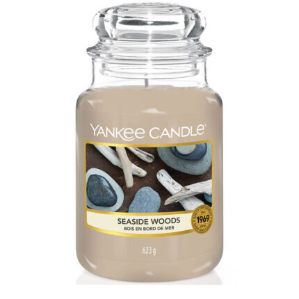 Yankee Candle Seaside Woods Kerze im Glas mit Deckel