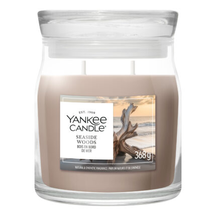 Yankee Candle Seaside Woods Duftkerze im Glas mit zwei Dochten