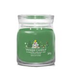 Shimmering Christmas Tree Signature Medium Jar 368g 2-Docht – Produktansicht