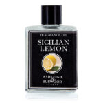Flasche mit Sicilian Lemon Fragrance Oil von Ashleigh & Burwood