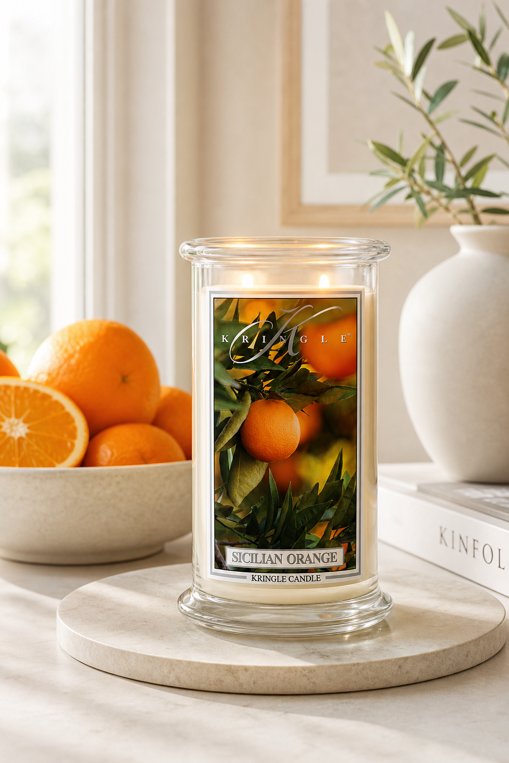 Sicilian Orange 623g in einer stimmungsvollen Anwendungsszene