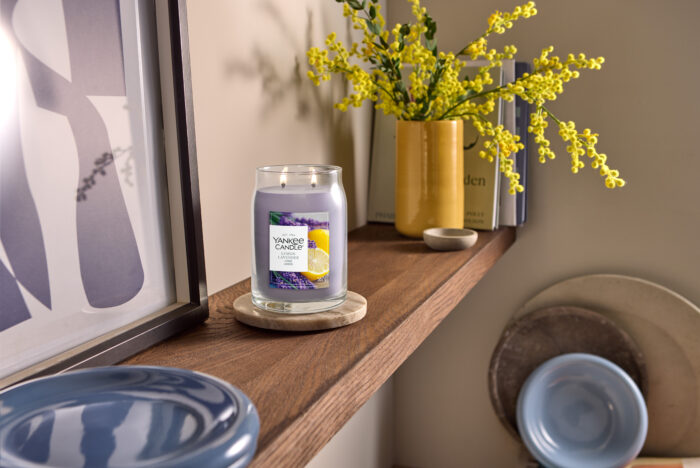 Lemon Lavender Signature Jar 567g 2-Docht – Produktansicht