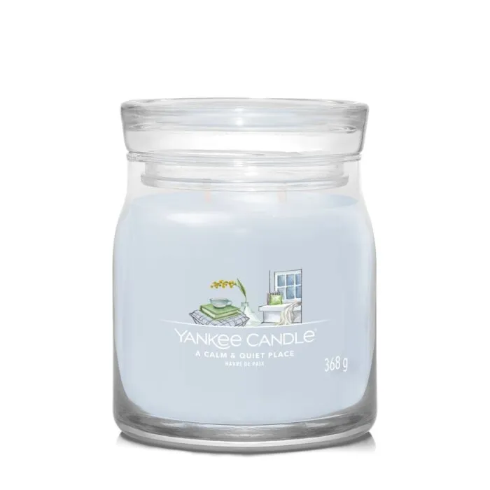 A Calm & Quiet Place Signature Medium Jar 368g 2-Docht – Produktansicht