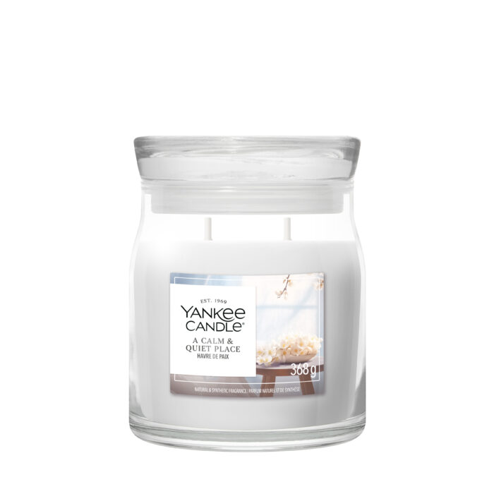 A Calm & Quiet Place Signature Medium Jar 368g 2-Docht – Produktansicht
