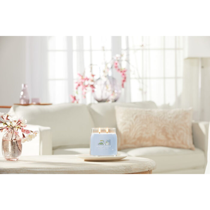 Signature Glas mittel 368g Hellblau – Produktansicht
