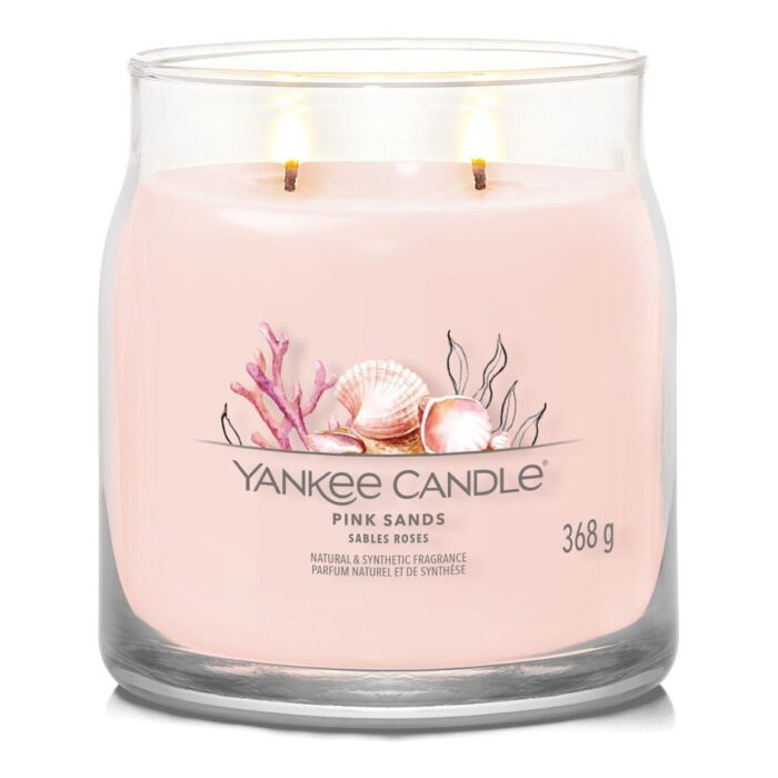 Signature Glas, mittel 368g Rosa – Produktansicht
