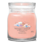 Rosa Yankee Candle Watercolour Skies Duftkerze im Glas