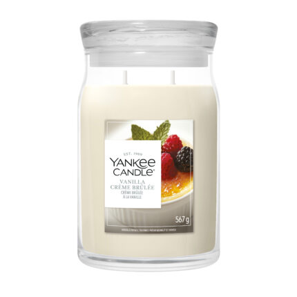 Vanilla Creme Brulee Signature Medium Jar 368g 2-Docht – Produktansicht