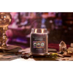 Brennende Yankee Candle Mystical Tarot Card Kerze mit zwei Flammen