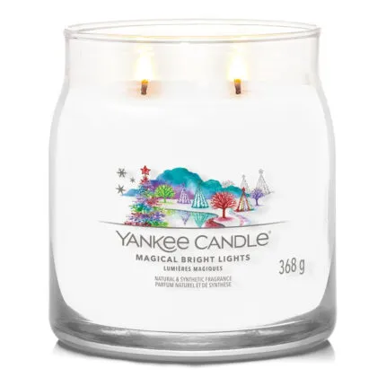 Yankee Candle Magical Bright Lights Duftkerze mit zwei brennenden Dochten
