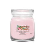 Rosa Yankee Candle Desert Blooms Kerze im Glas mit zwei Dochten