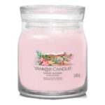 Rosa Yankee Candle Desert Blooms Kerze im Glas mit zwei Dochten