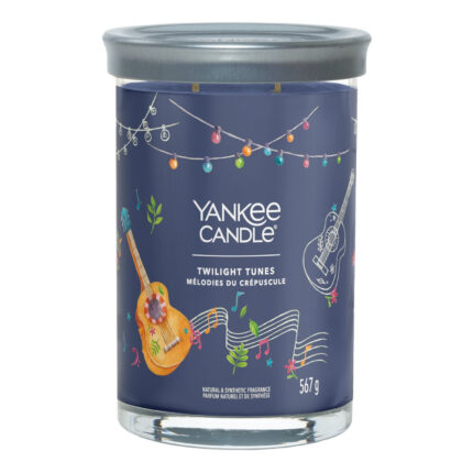 Yankee Candle Twilight Tunes Kerze mit Deckel und Etikett