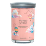 Yankee Candle Watercolour Skies Duftkerze im Glas mit grauem Deckel