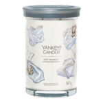 Soft Blanket Duftkerze im Glas mit Deckel und Deckenmotiv