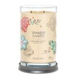 Christmas Cookie Kerze im Glas ohne Deckel mit zwei Dochten