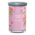 Rosa Yankee Candle Hand Tied Blooms Kerze im Glas mit Deckel