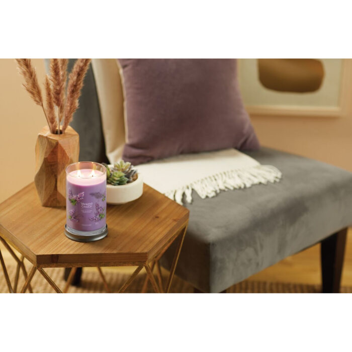 Lilac Blossoms Signature Large Tumbler 567g 2-Docht – Produktansicht