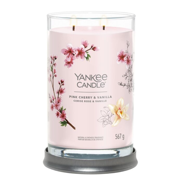 Signature Tumbler groß 567g Rosa 2-Docht – Produktansicht