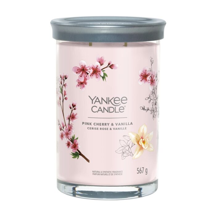 Signature Tumbler groß 567g Rosa 2-Docht – Produktansicht