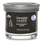 Yankee Candle Midsummer’s Night Duftkerze im Glas mit grauem Deckel