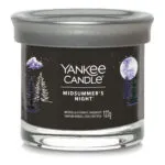 Yankee Candle Midsummer’s Night Duftkerze im Glas mit grauem Deckel