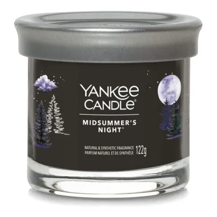 Yankee Candle Midsummer’s Night Duftkerze im Glas mit grauem Deckel