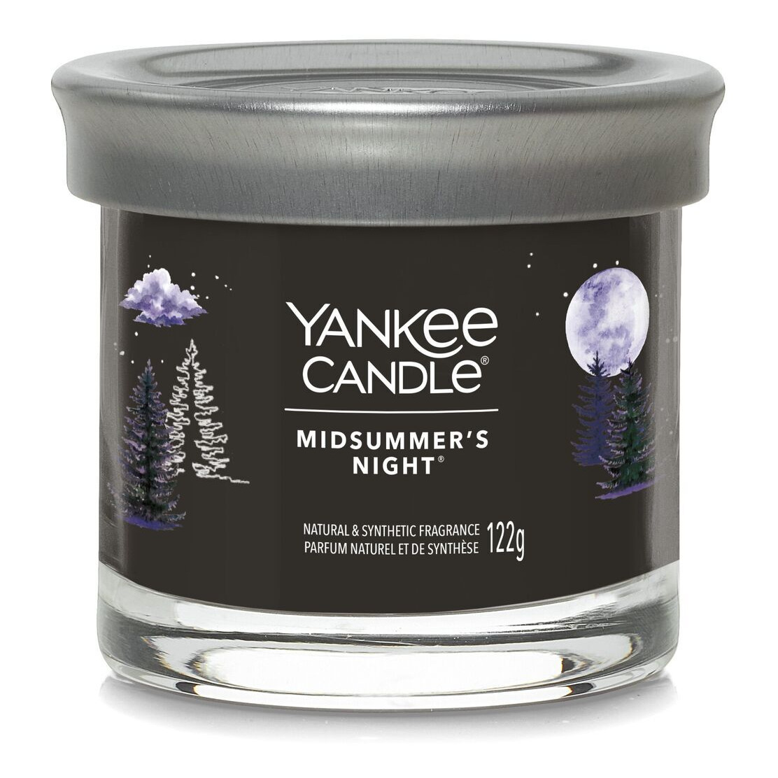Midsummer’s Night Duftkerze im Glas Yankee Candle Midsummer’s Night Duftkerze im Glas mit grauem Deckel