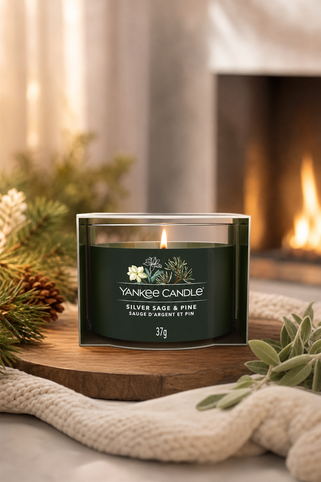 Silver Sage & Pine 37g in einer stimmungsvollen Anwendungsszene