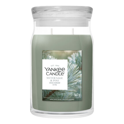 Silver Sage & Pine Signature Jar 567g 2-Docht – Hauptansicht