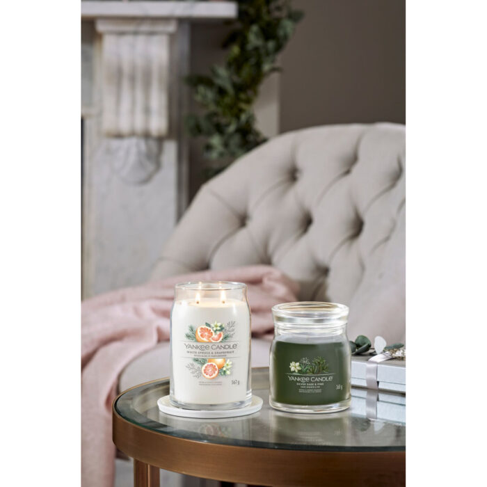 Silver Sage & Pine Signature Jar 567g 2-Docht – Produktansicht