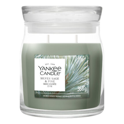 Silver Sage & Pine Signature Medium Jar 368g 2-Docht – Hauptansicht