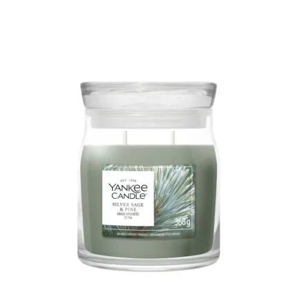 Silver Sage & Pine Signature Medium Jar 368g 2-Docht – Produktansicht