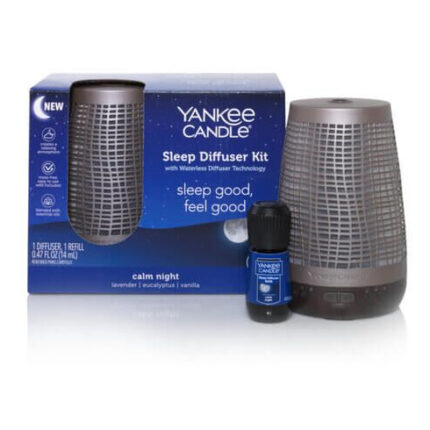 Yankee Candle Sleep Diffuser Kit mit Diffuser und Nachfüllfläschchen