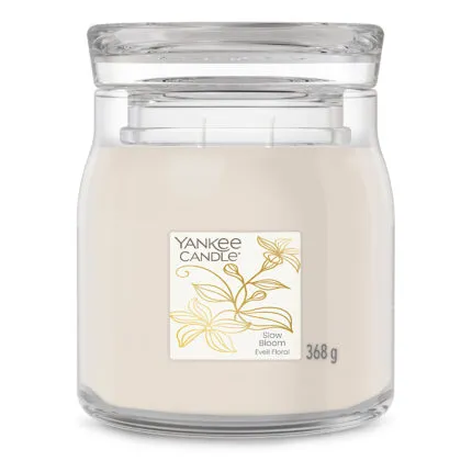 Yankee Candle Slow Bloom Duftkerze im Glas mit Deckel