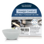 Yankee Candle Smoked Vanilla & Cashmere Wachsmelt mit Duftlampe