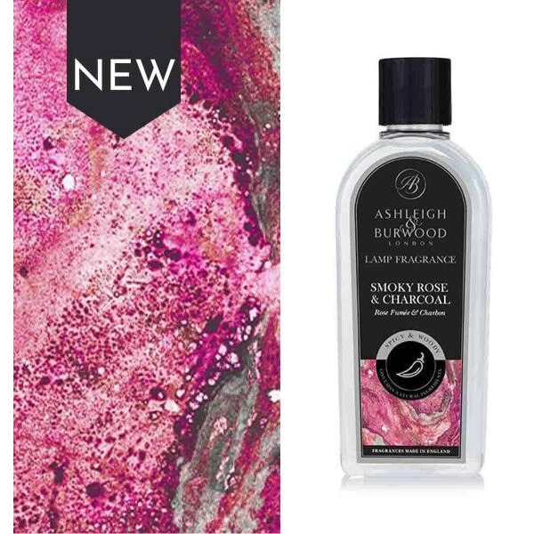 Smoky Rose & Charcoal Nachfüller Flasche Lampenöl-Nachfüller Smoky Rose & Charcoal von Ashleigh & Burwood