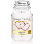 Yankee Candle Snow In Love Kerze im Glas mit Deckel